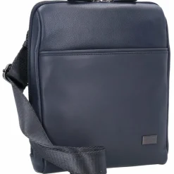 Bric's Umhängetaschen<Torino Umhängetasche Leder 22 cm navy