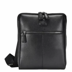 Bric's Umhängetaschen<Varese Umhängetasche Leder 23 cm black