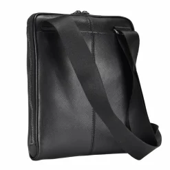 Bric's Umhängetaschen<Varese Umhängetasche Leder 23 cm black