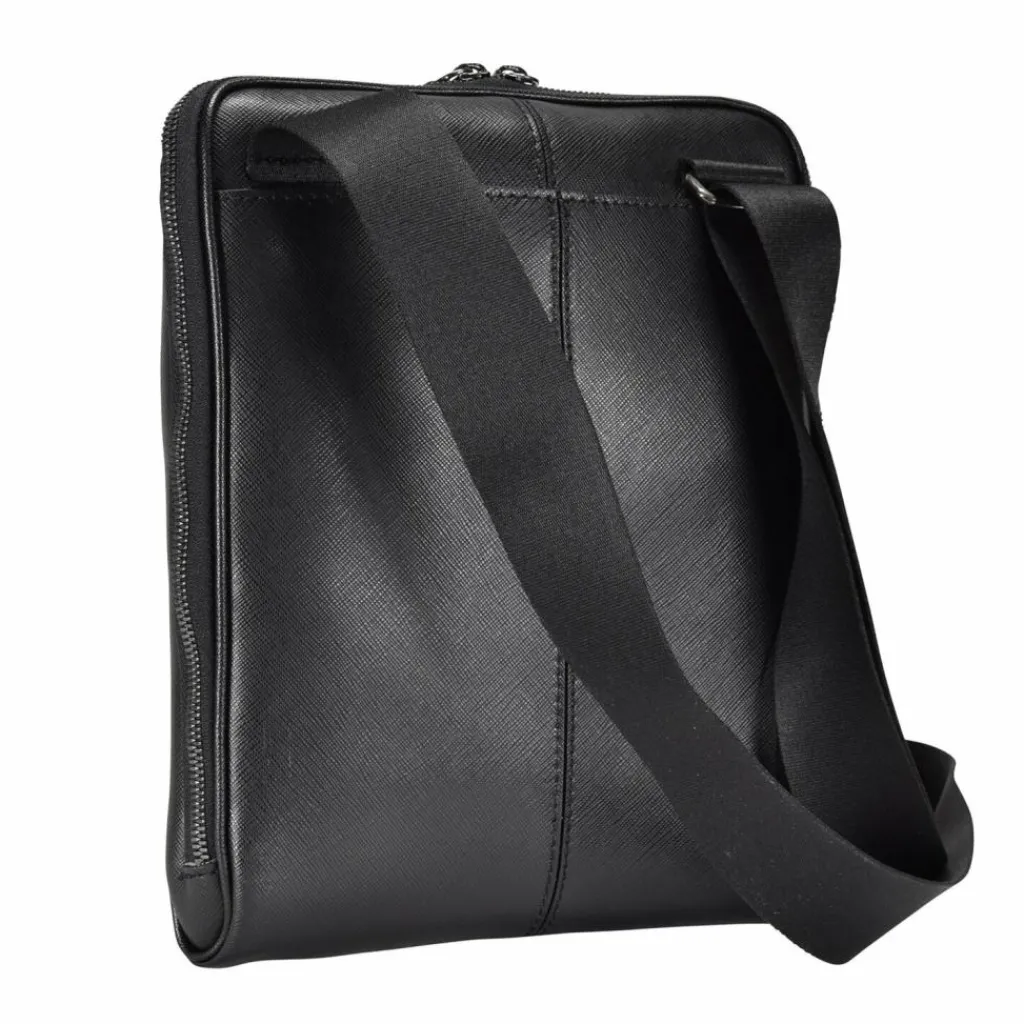 Bric's Umhängetaschen<Varese Umhängetasche Leder 23 cm black
