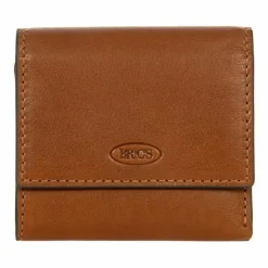 Online Bric's Volterra Geldbörse RFID Schutz Leder 11 cm tobacco