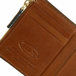 Online Bric's Volterra Geldbörse RFID Schutz Leder 11 cm tobacco