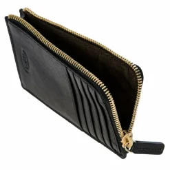 Bric's Visitenkartenetuis<Volterra Kreditkartenetui RFID Schutz Leder 14 cm black