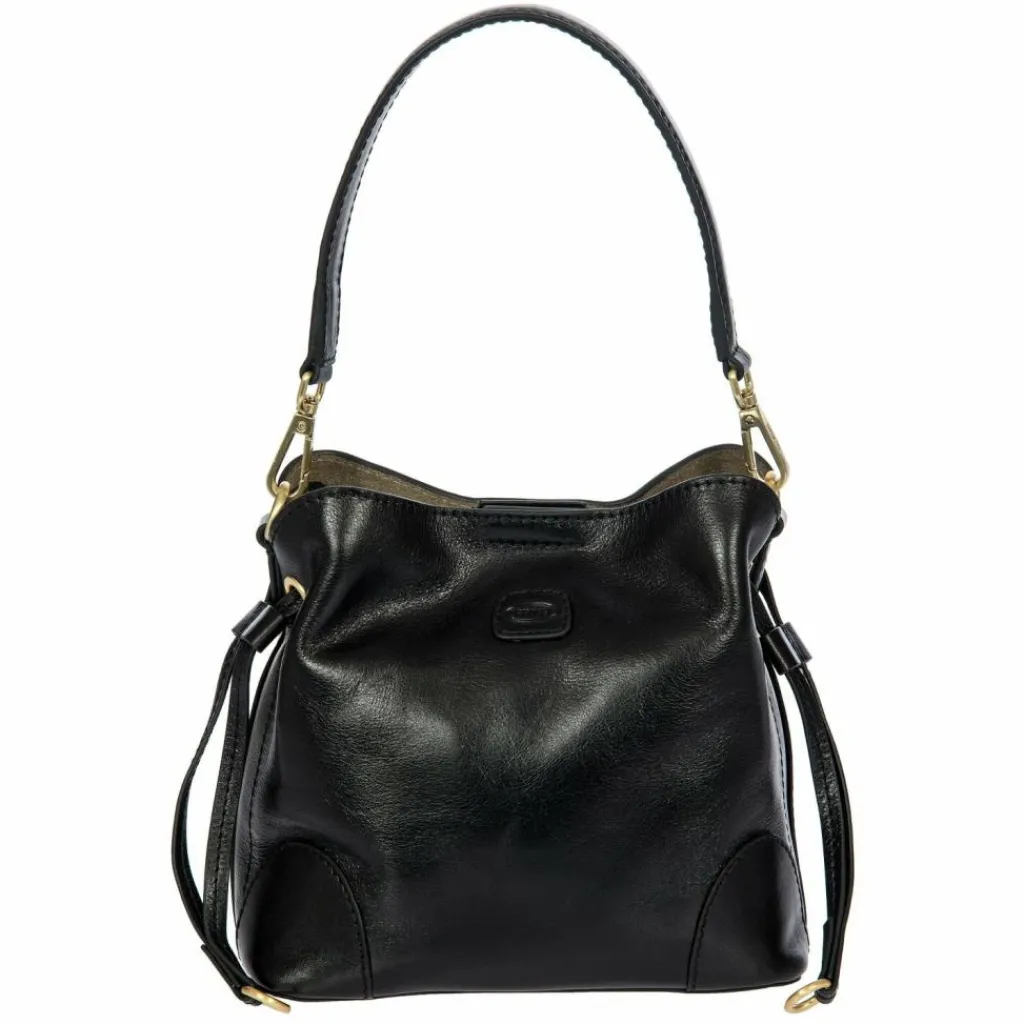 Bric's Volterra Schultertasche Leder 20 cm black