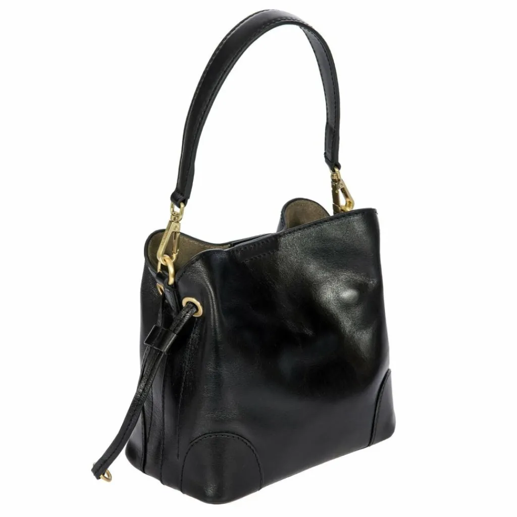 Bric's Volterra Schultertasche Leder 20 cm black