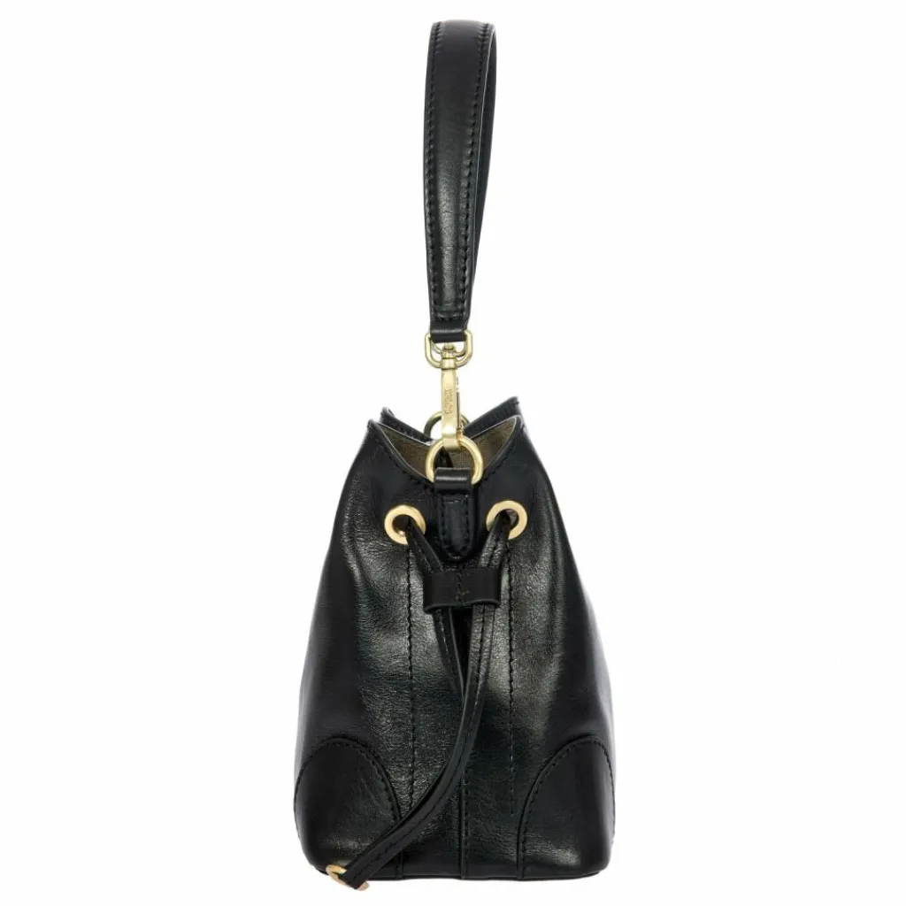 Bric's Volterra Schultertasche Leder 20 cm black