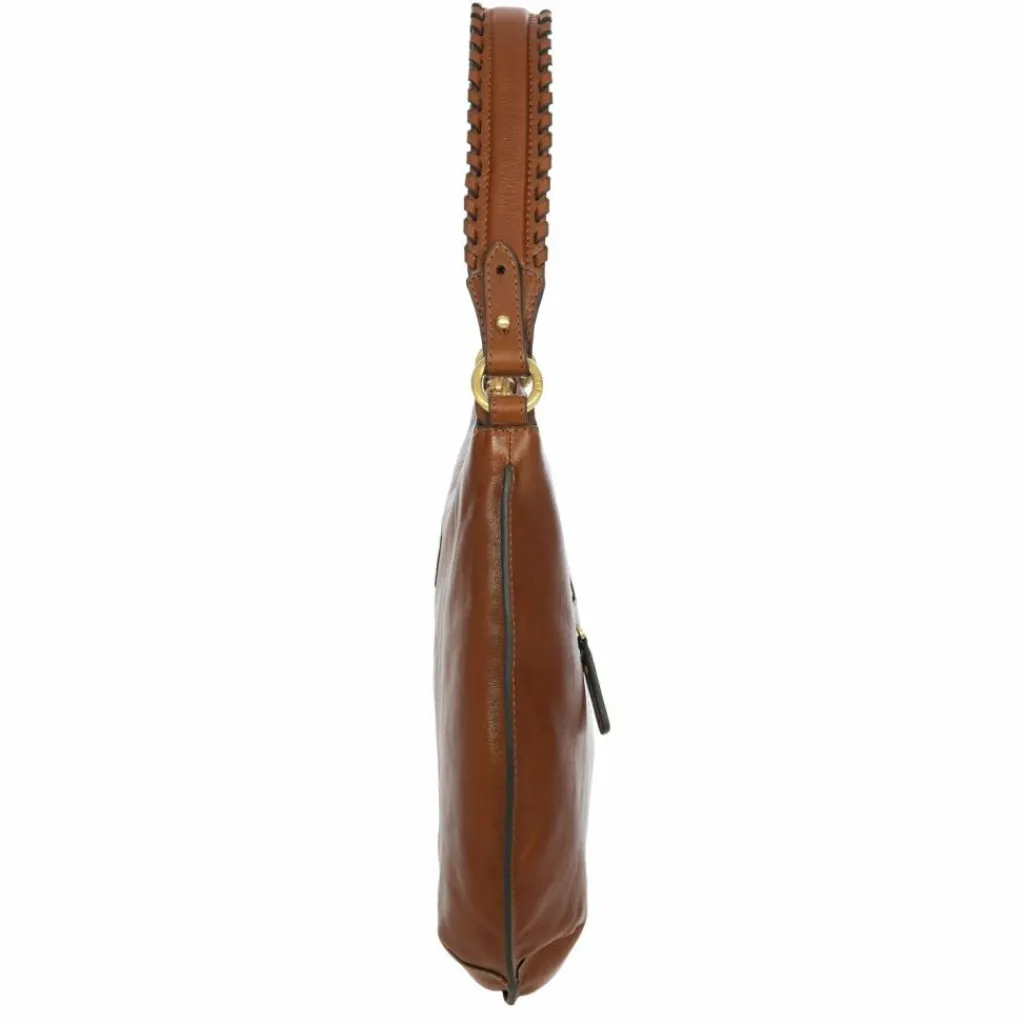 Online Bric's Volterra Schultertasche Leder 39 cm tobacco