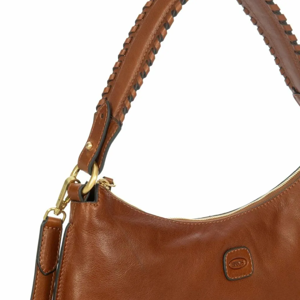 Online Bric's Volterra Schultertasche Leder 39 cm tobacco
