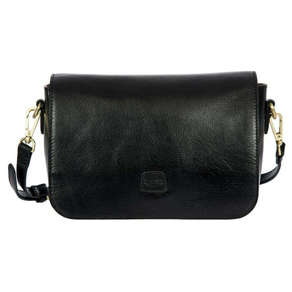 Bric's Schultertaschen|Henkeltaschen<Volterra Schultertasche S Leder 23 cm black