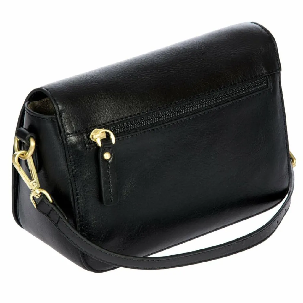 Bric's Schultertaschen|Henkeltaschen<Volterra Schultertasche S Leder 23 cm black