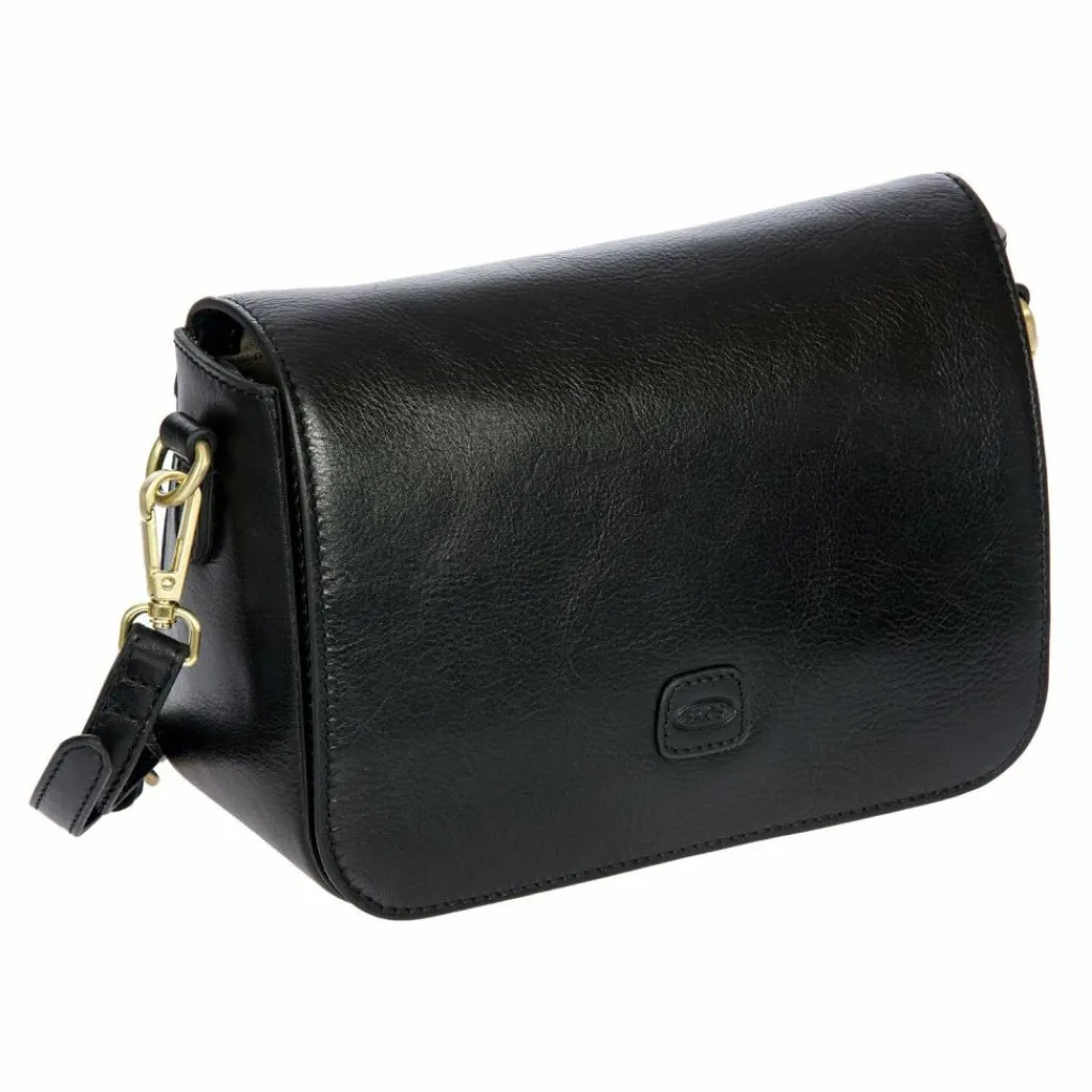 Bric's Schultertaschen|Henkeltaschen<Volterra Schultertasche S Leder 23 cm black