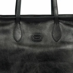 Bric's Shopper|Schultertaschen<Volterra Shopper Tasche M Leder 40.5 cm Laptopfach black