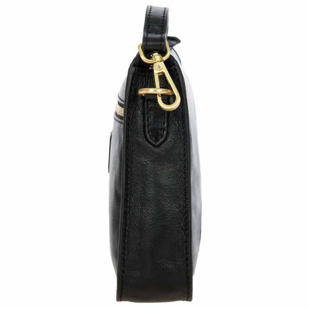 Hot Bric's Volterra Umhängetasche Leder 23 cm black