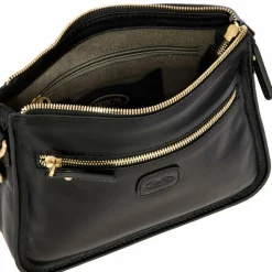Hot Bric's Volterra Umhängetasche Leder 23 cm black
