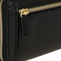 Bric's Damengeldbörsen Querformat<Volterra Verbena Geldbörse RFID Leder 19,5 cm black