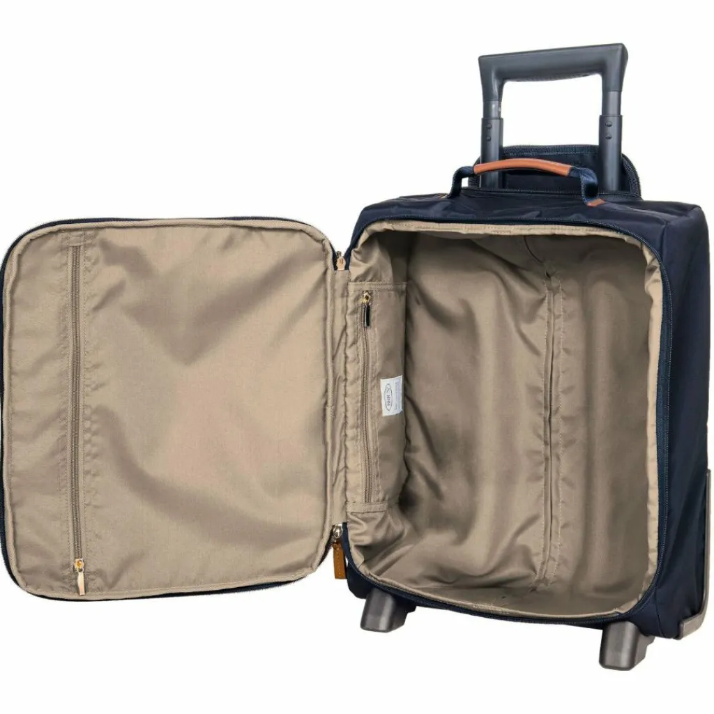 Bric's Weichgepäck Kabinengepäck|2-Rollen Kabinentrolleys<X-Collection 2 Rollen Kabinentrolley 43 cm black