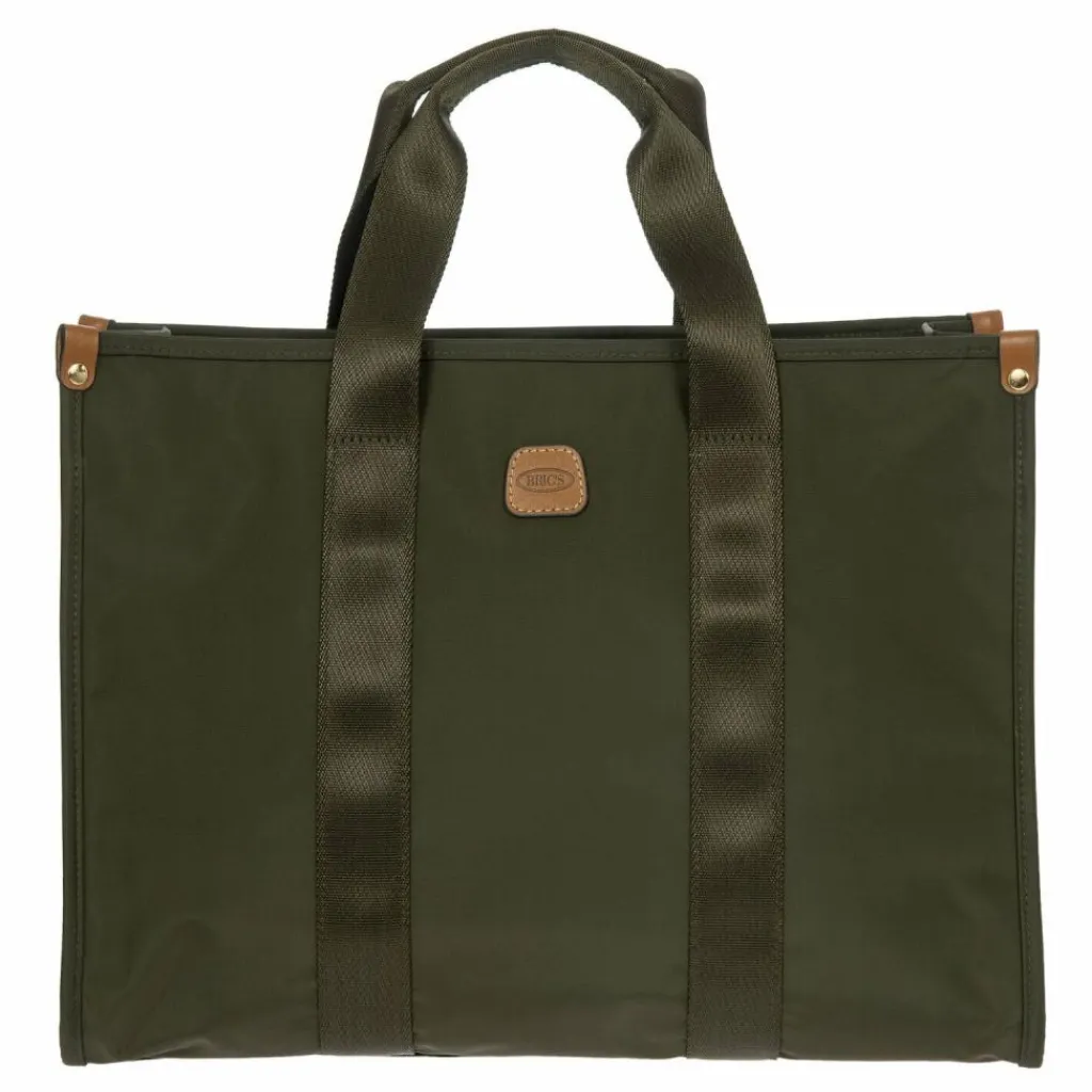 Bric's Shopper|Henkeltaschen<X-Collection Shopper Tasche M 40.5 cm Laptopfach olive