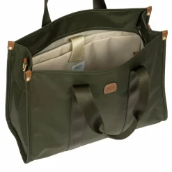 Bric's Shopper|Henkeltaschen<X-Collection Shopper Tasche M 40.5 cm Laptopfach olive