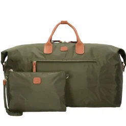 Bric's Weekender|Reisetaschen Ohne Rollen<X-Travel Weekender Reisetasche 50 cm olivegruen