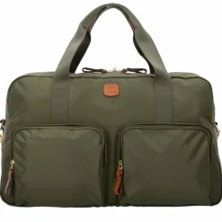 Bric's Weekender|Reisetaschen Ohne Rollen<X-Travel Weekender Reisetasche 45 cm olivgruen