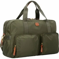 Bric's Weekender|Reisetaschen Ohne Rollen<X-Travel Weekender Reisetasche 45 cm olivgruen