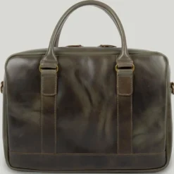 Buckle & Seam Everett Aktentasche Leder 38 cm Laptopfach