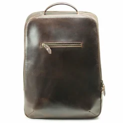 Clearance Buckle & Seam Leon Rucksack Leder 41 cm Laptopfach brown