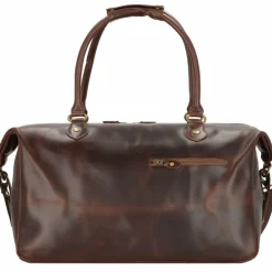 Buckle & Seam Reisetaschen Ohne Rollen<Linwood Reisetasche Leder 50 cm brown-blu