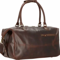Buckle & Seam Reisetaschen Ohne Rollen<Linwood Reisetasche Leder 50 cm brown-blu