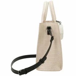 Buffalo Henkeltaschen<Big Boxy Handtasche 26 cm croco white taupe