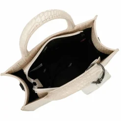 Buffalo Henkeltaschen<Big Boxy Handtasche 26 cm croco white taupe