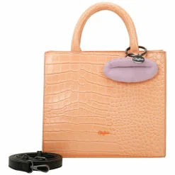 Buffalo Henkeltaschen<Big Boxy Handtasche 26 cm croco orange tan