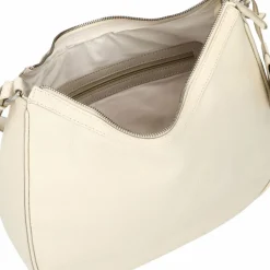 Burkely Schultertaschen<Always Ava Schultertasche Leder 36.5 cm off white