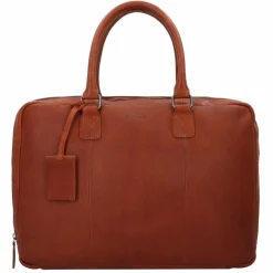 Burkely Laptoptaschen|Aktentaschen<Antique Avery Aktentasche Leder 42 cm Laptopfach cognac