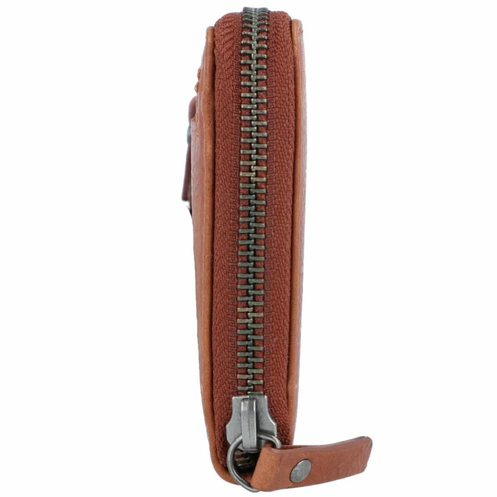 Burkely Damengeldbörsen Querformat<Antique Avery Geldbörse RFID Leder 20 cm cognac