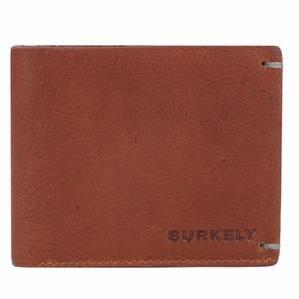 Burkely Herrengeldbörsen Querformat<Antique Avery Geldbörse RFID Leder 12 cm cognac