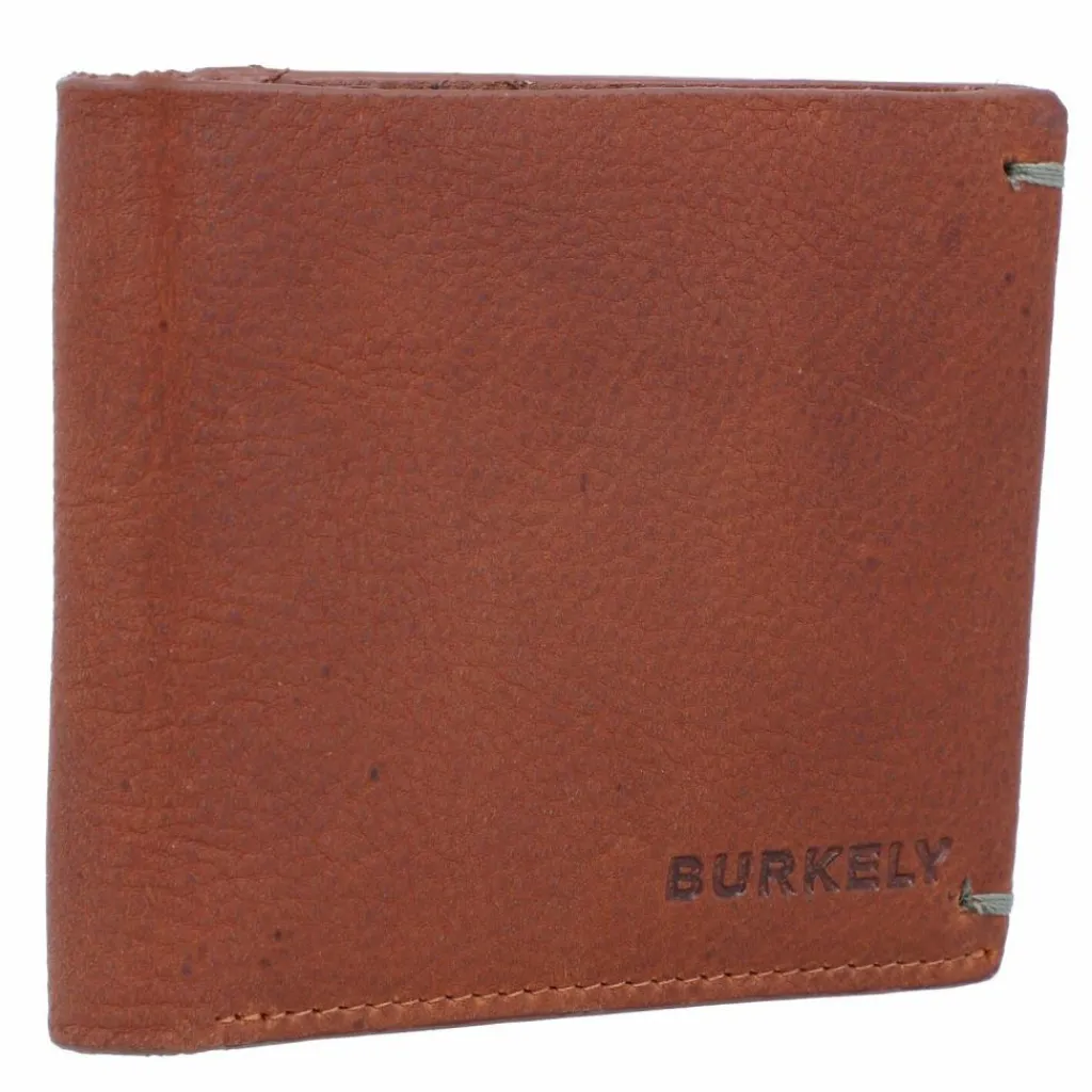 Burkely Herrengeldbörsen Querformat<Antique Avery Geldbörse RFID Leder 12 cm cognac
