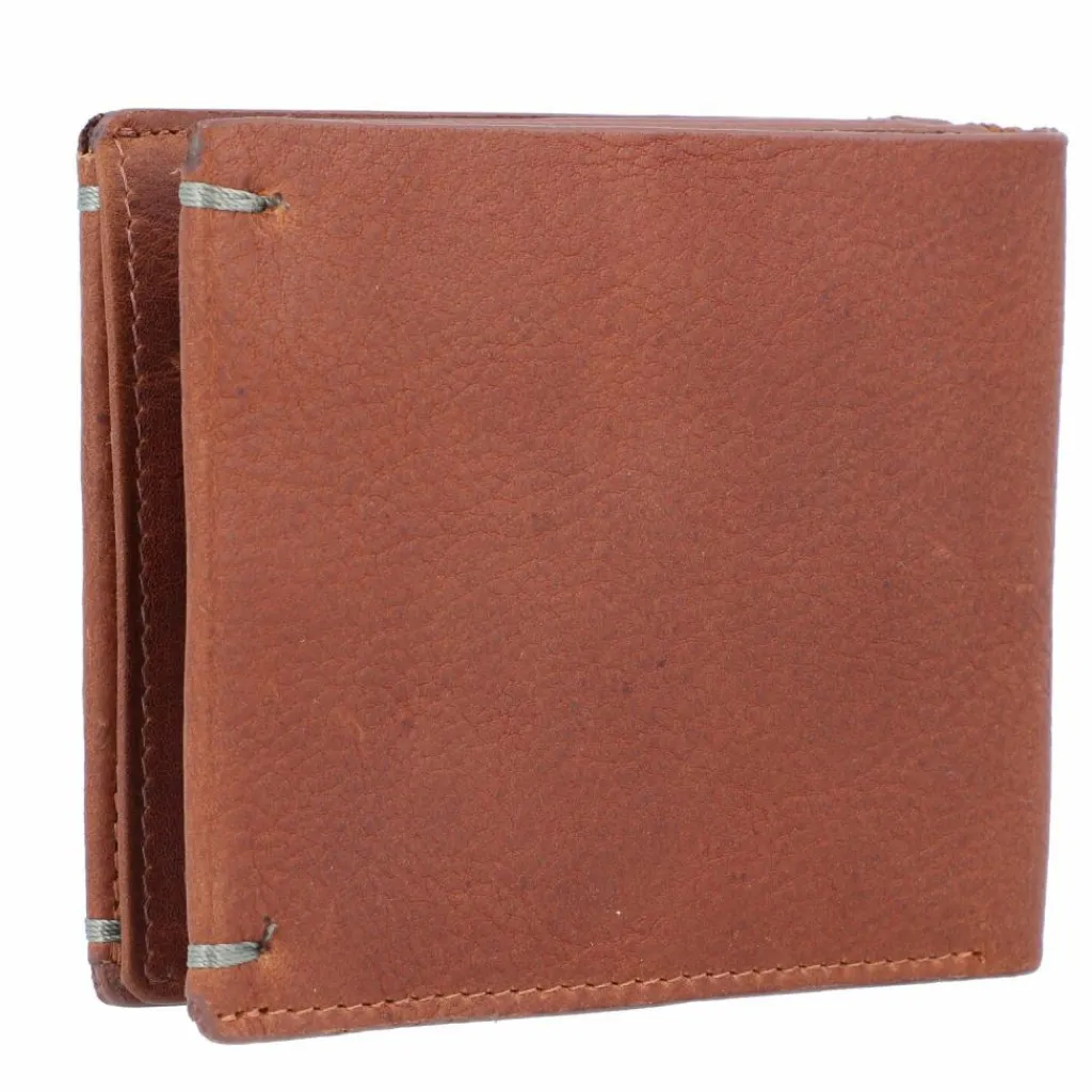 Burkely Herrengeldbörsen Querformat<Antique Avery Geldbörse RFID Leder 12 cm cognac