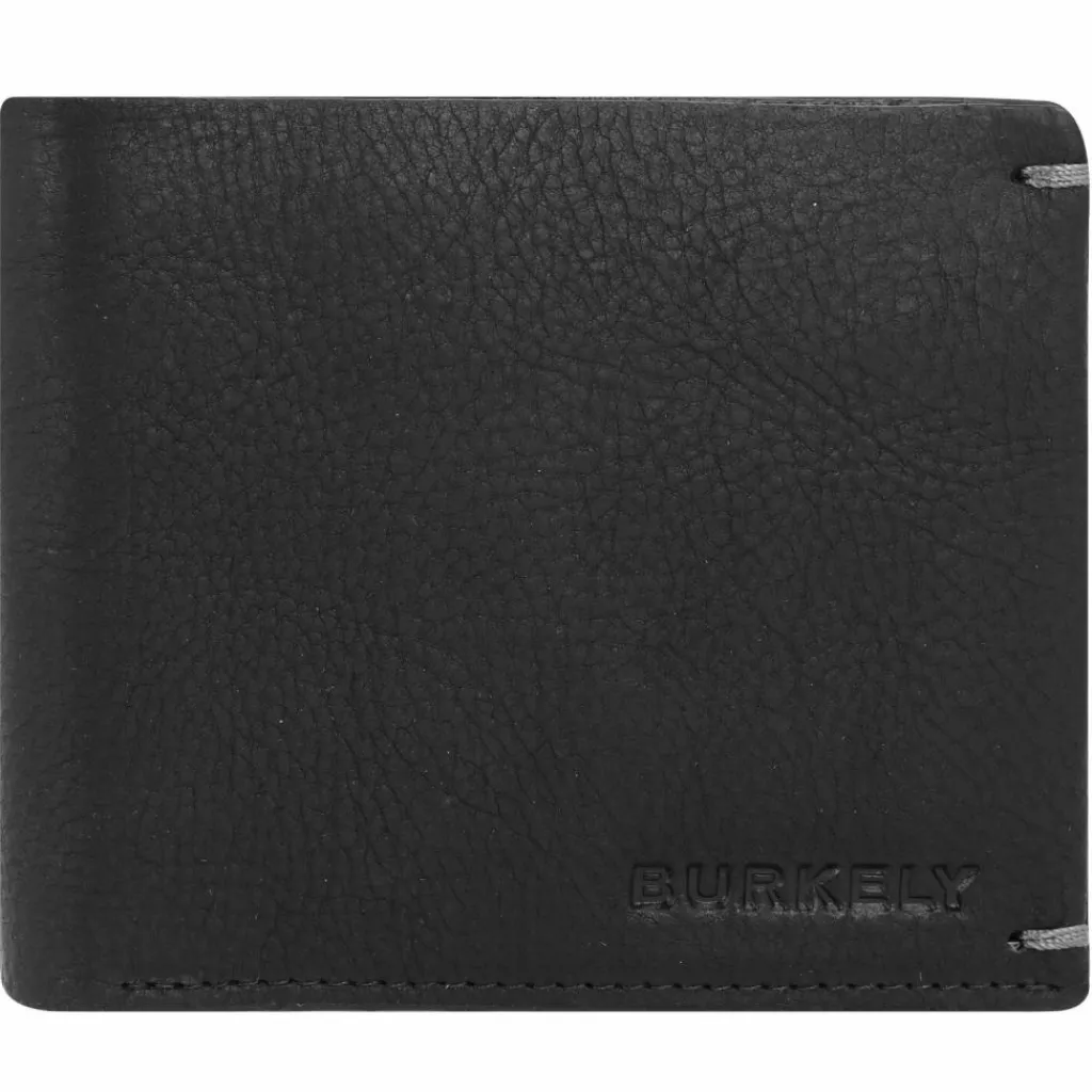 Burkely Herrengeldbörsen Querformat<Antique Avery Geldbörse RFID Leder 12 cm black