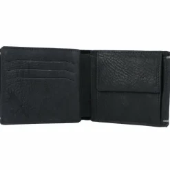 Burkely Herrengeldbörsen Querformat<Antique Avery Geldbörse RFID Leder 12 cm black