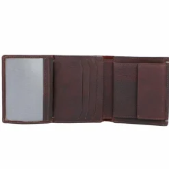 Burkely Herrengeldbörsen Hochformat<Antique Avery Geldbörse RFID Leder 10 cm brown