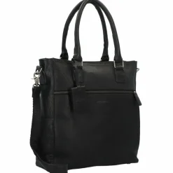 Burkely Schultertaschen|Henkeltaschen<Antique Avery Schultertasche Leder 34 cm black