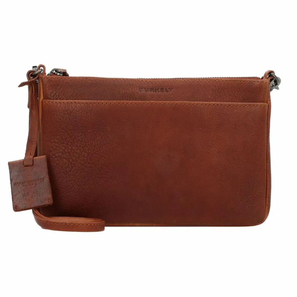 Hot Burkely Antique Avery Umhängetasche Leder 24 cm cognac