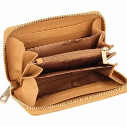 Burkely Damengeldbörsen Querformat<Beloved Bailey Geldbörse RFID Schutz Leder 14 cm coy cognac