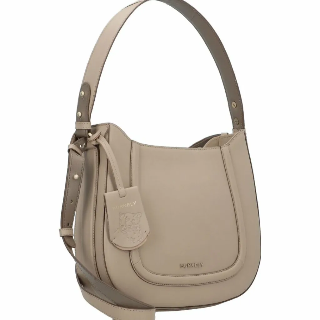 Discount Burkely Beloved Bailey Handtasche Leder 27 cm gullible grey