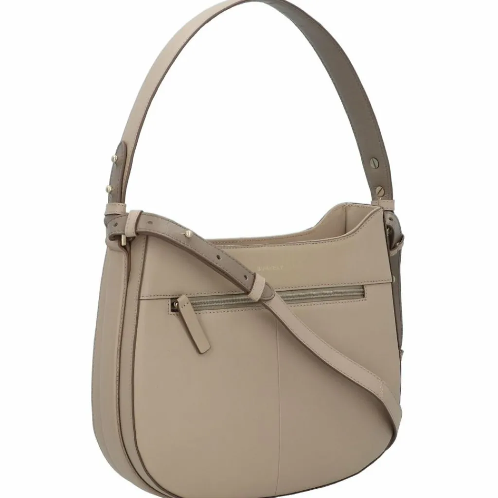 Discount Burkely Beloved Bailey Handtasche Leder 27 cm gullible grey