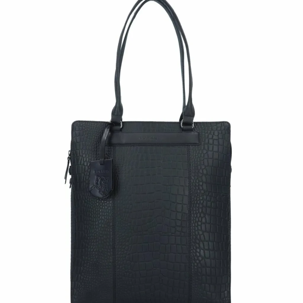 Burkely Casual Carly Schultertasche Leder 33 cm Laptopfach