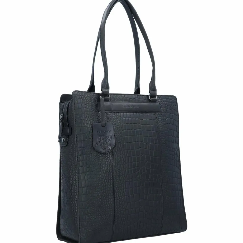 Burkely Casual Carly Schultertasche Leder 33 cm Laptopfach