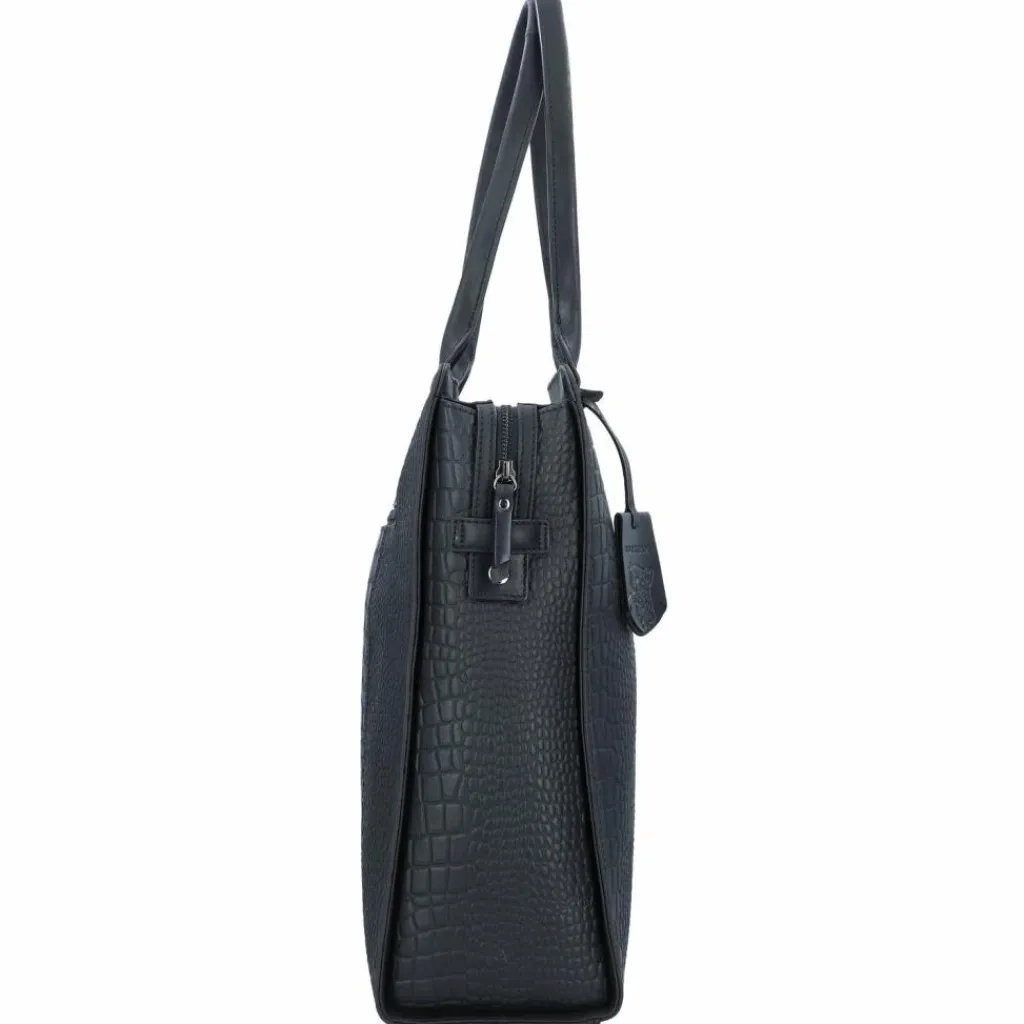 Burkely Casual Carly Schultertasche Leder 33 cm Laptopfach
