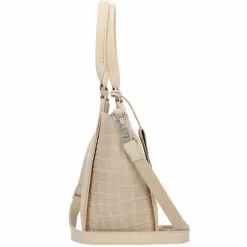 Burkely Shopper|Schultertaschen<Casual Cayla Shopper Tasche Leder 38 cm oyster white